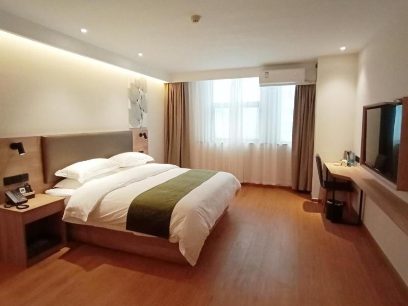 Greentree Inn Jiujiang Railway Station Business Hotel Eksteriør billede
