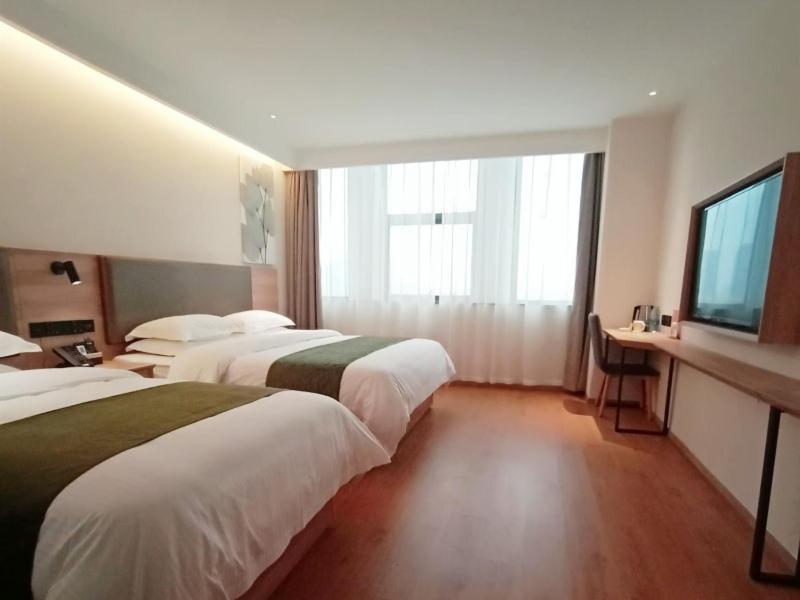 Greentree Inn Jiujiang Railway Station Business Hotel Eksteriør billede