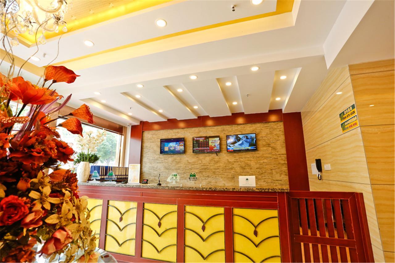 Greentree Inn Jiujiang Railway Station Business Hotel Eksteriør billede