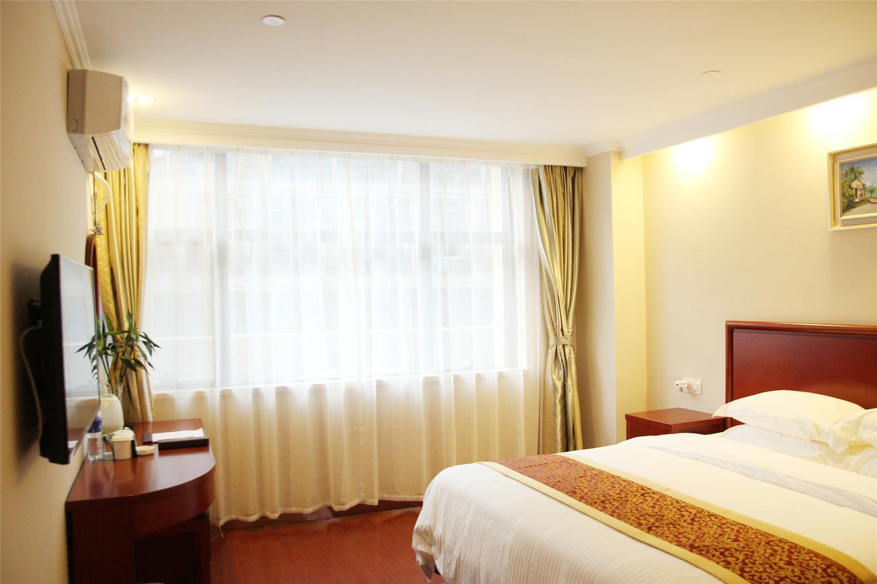 Greentree Inn Jiujiang Railway Station Business Hotel Eksteriør billede